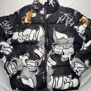 Tom And Jerry Jacket Limited Edition Puffer Jacket Size Large